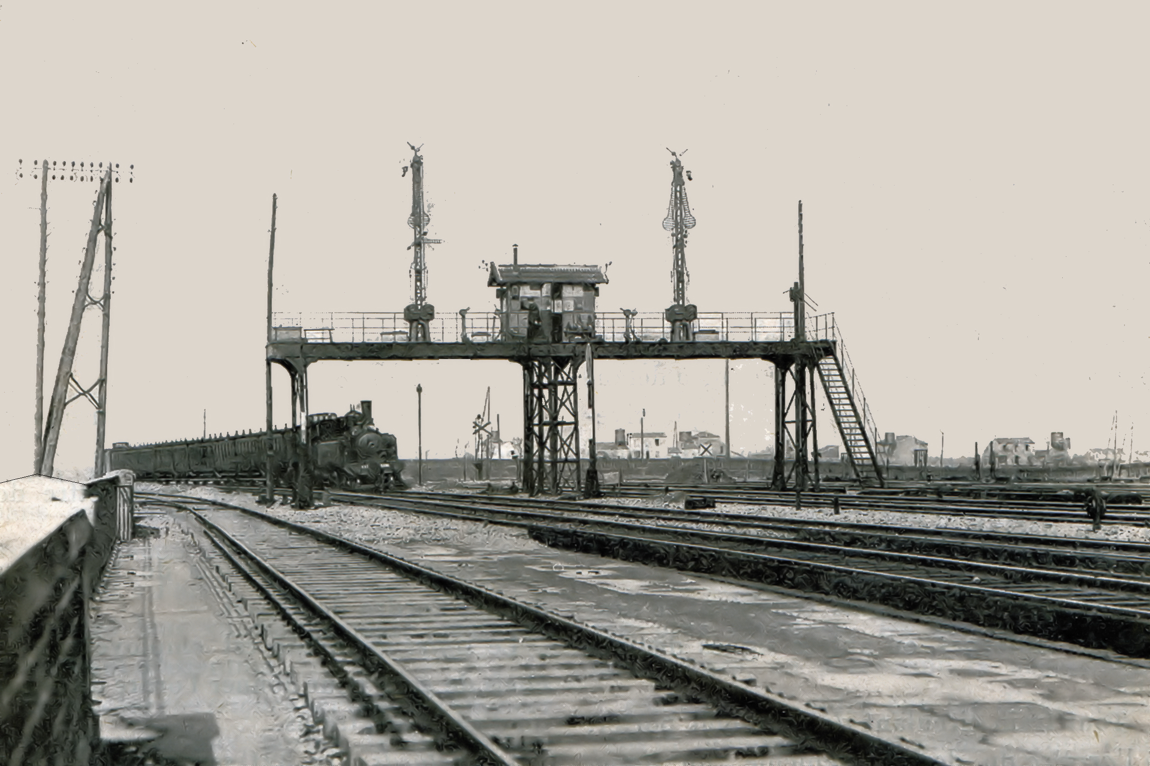 Paire D'aiguilles Orientales Anciennes Pour Régulateur SNCF 24 Lignes – Années 1920/1930